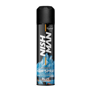 Nishman Hair Color Spray Pro-Mech Blue 150ml