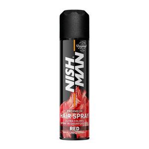 Nishman Hair Color Spray Pro-Mech Red 150ml