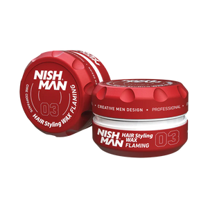 NISHMAN HAIR STYLING WAX FLAMING 03 150ML